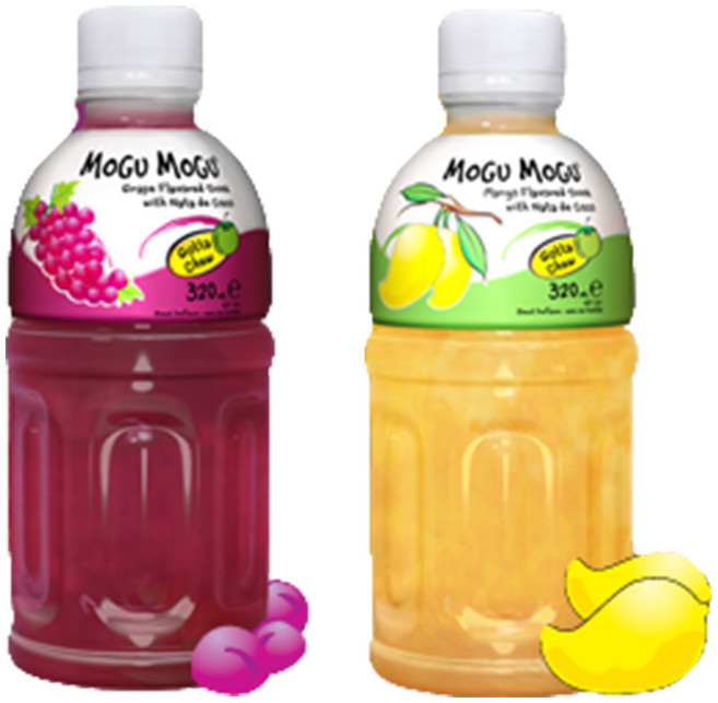 모구모구혼합 2종 포도 망고, 12개, 320ml