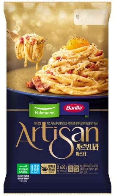 [풀무원] 아티장 까르보나라 파스타, 1개, 600g