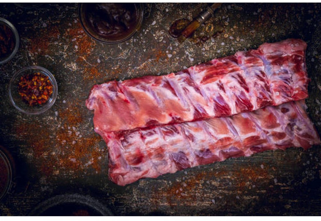 [굿피플] 국내산등갈비 갈비 폭립 돼지고기등갈비, 2kg, 1박스