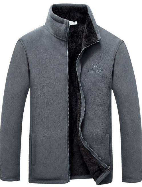 FANSYLI 남성 맨투맨 가을 겨울 심플 캐주얼 집업 코트 패션 솔리드 기모 캐주얼 아우터 간절기 빅사이즈 Rt2509A17