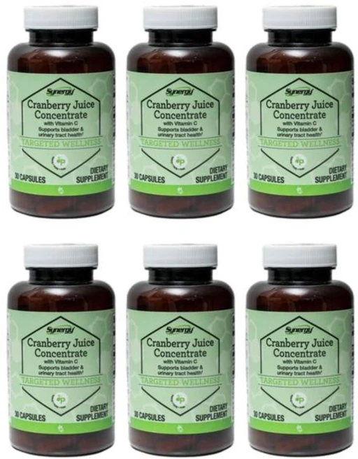 비타코스트 시너지 비타민 C 함유 크랜베리 주스 농축액 캡슐 30정, 6개 - 쿠팡