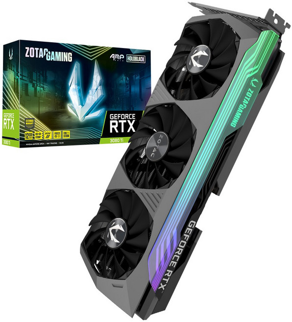 지포스 RTX 3080 Ti AMP Holo D6X 12GB 조텍 홀로 3팬 풍뎅이 중고
