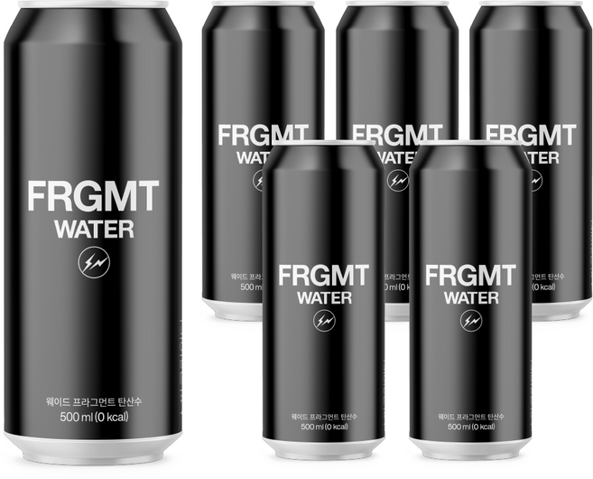 웨이드 프라그먼트 탄산수, 6개, 500ml