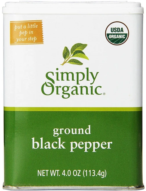 심플리오가닉 그라운드 블랙 페퍼, 113.4g, 1개 - 쿠팡
