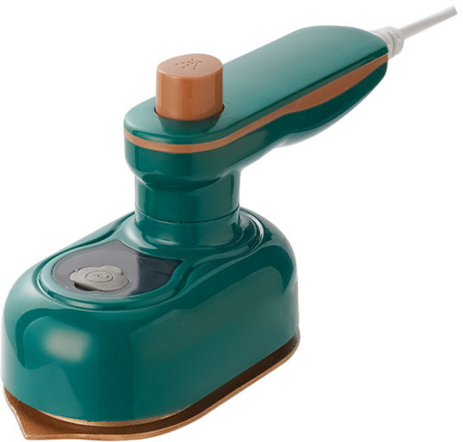 迷你掛燙機家用蒸汽電熨斗服裝店燙衣機手持燙衣服熨燙機2024新款, 美規(台灣適用), 墨綠色