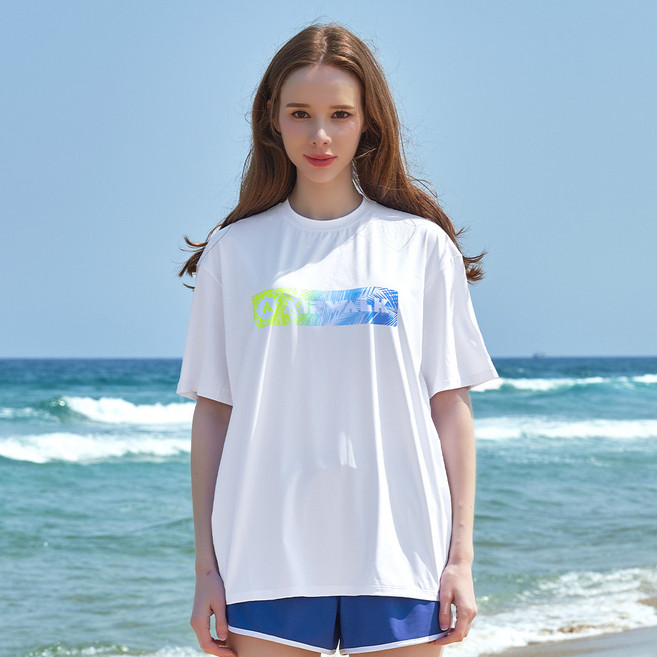 에어워크서프 남여공용 래쉬가드 반팔티셔츠 YAWe5072