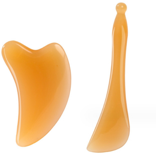 仿牛角 刮痧板 撥筋棒, 1個