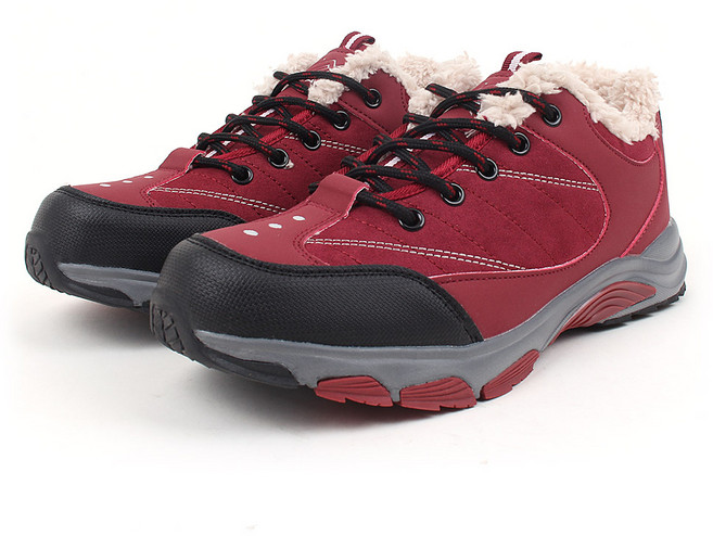 Z케디스 남녀공용 겨울 등산화 트레킹화 털 기모 방한화 논슬립 미끄럼 방지 따뜻한 푹신한 남성 여성 신발