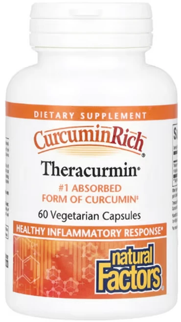 네추럴팩터스 커큐민리치 테라커민 베지테리안 캡슐, 60정, 1개 - 쿠팡