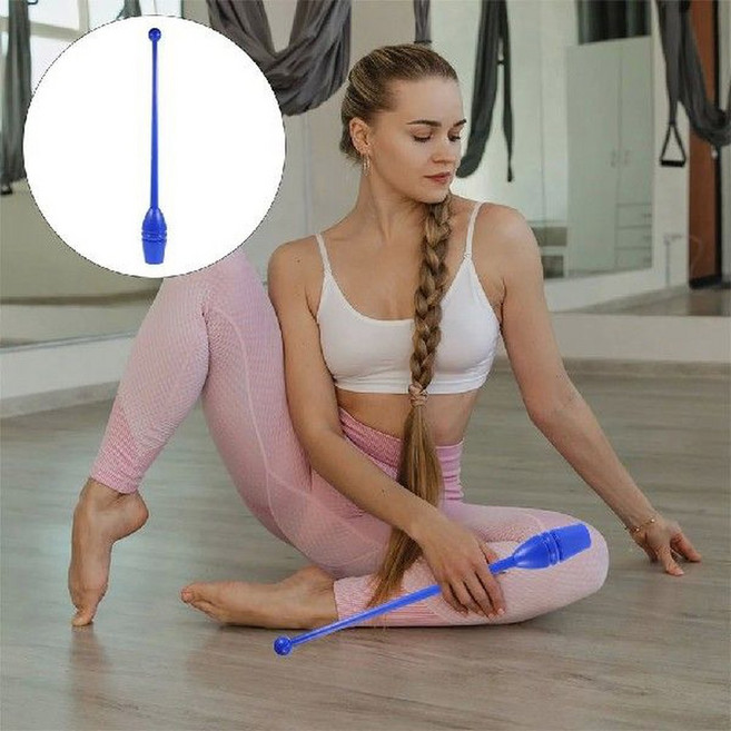 곤봉 리듬체조 스틱 다양한 경연 트레이닝 체조 리듬 색상의 개