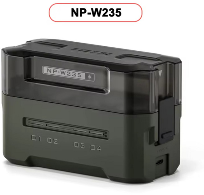 TILTA 4채널 카메라 배터리 휴대용 충전 스테이션 소니 NP-FZ100/NP-FW50 DMW-BLK22 EN-EL15 LP-E6 NP-W235용, 03 NP-W235