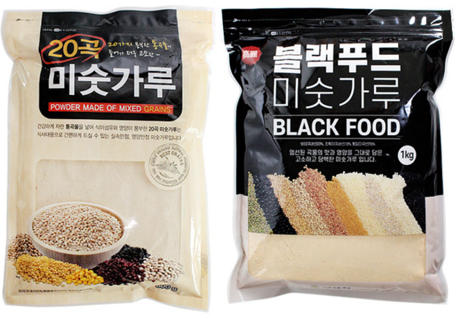 고려 20곡 미숫가루 800g +블랙푸드 미숫가루 1kg, 1개