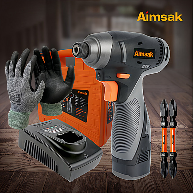 아임삭 AI414M 3G 충전 임팩드릴 배터리1개세트, 1개