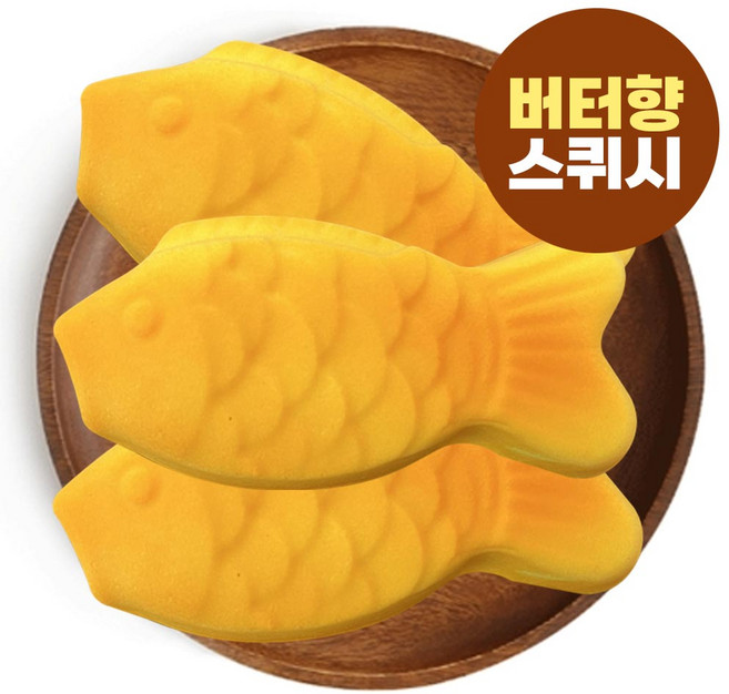 3500 붕어빵 스퀴시 버터향3p, 랜덤, 1개