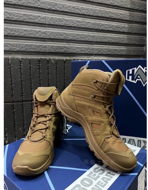 HAIX BLACK EAGLE 黑鷹運動中筒靴 GORE-TEX 防水軍靴 登山鞋