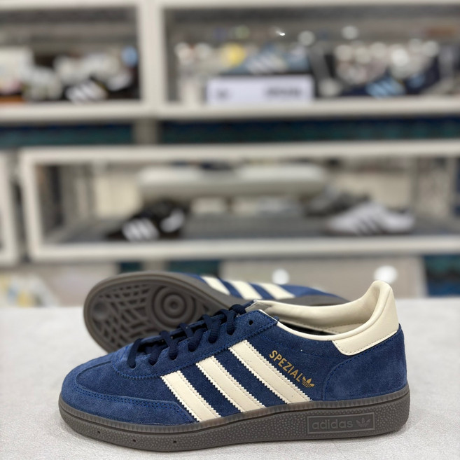 아디다스 HANDBALL SPEZIAL 슈즈 컬리지에이트 네이비 스니커즈 운동화 캐주얼 슈즈
