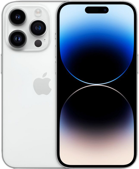 Apple 정품 아이폰 14 Pro 자급제, 실버, 128GB