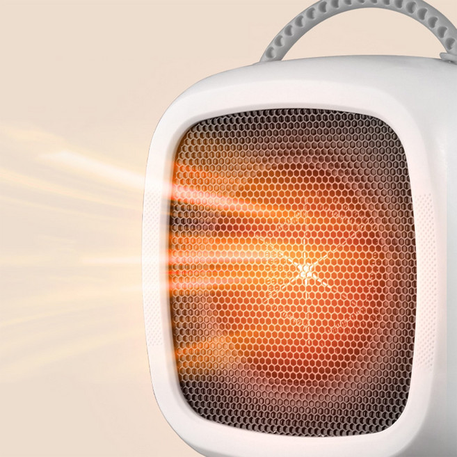 탁상용 PTC 전기 히터 아파트용 온풍기 절전형 미니 온풍기, 흰색