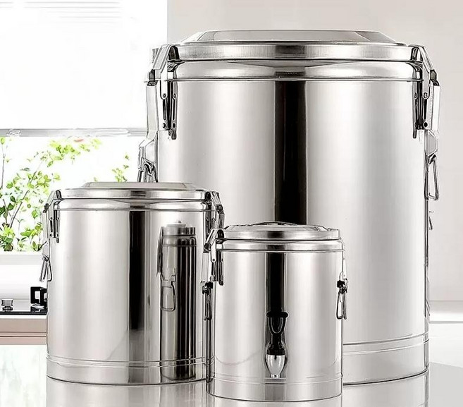 육수 냉장고 냉동고 살얼음 기계 살얼음 냉면 업소용 육수통 대용량 동치미 스텐 냉장통, 60L, 60L 수전x