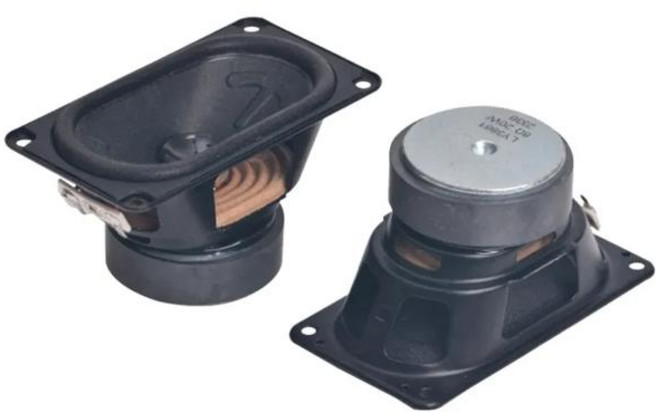 호환 풀 레인지 직사각형 DIY 홈 사운드 서브우퍼 스피커 블루투스 멀티미디어 라우드 스피커 3.5 인치 8 옴 20W 로트당 2 개