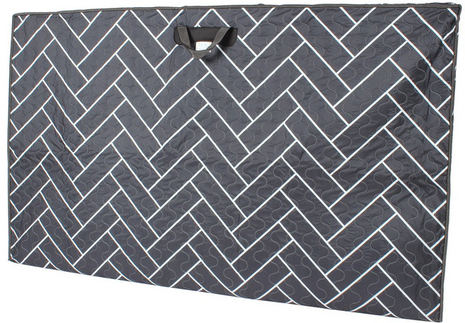 남원공방 헤링본 블랙 교자상커버, 1개