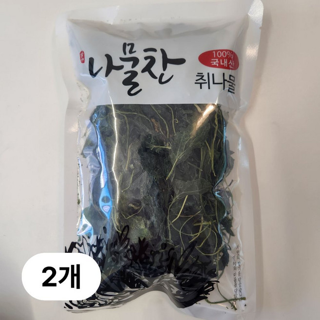 국산 건취나물 말린취 건강밥상 취나물밥 나물반찬 보양채소, 2개, 40g