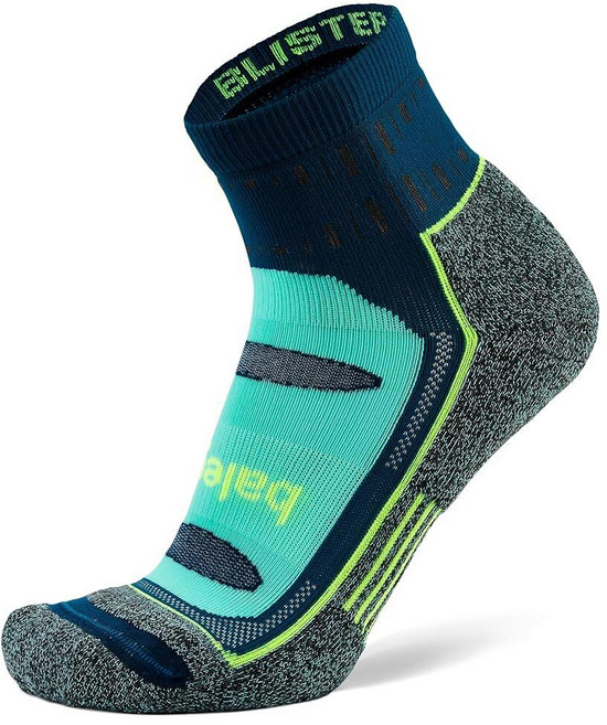 Balega Blister Resist Performance Quarter Athletic Running Socks for Men and Women (1 Pair) Grey/, 쿼터, XL, 딥 틸