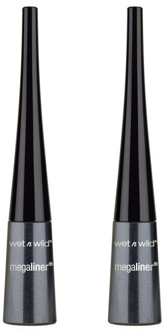 웻앤와일드 메가라이너 리퀴드 아이라이너 3.5ml, Black, 2개