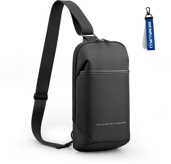 벤쿠쿠 남자 슬림 슬링백 3211+키링