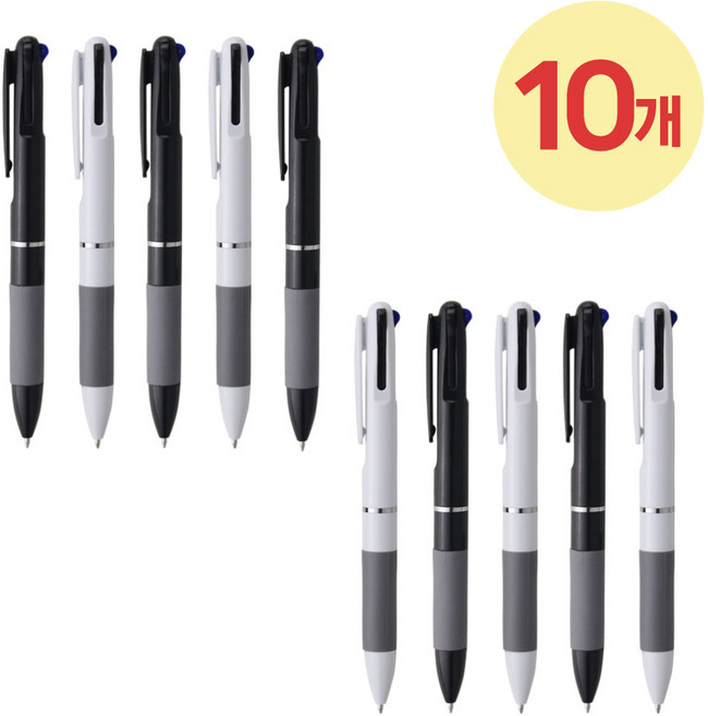 데일리펜앤펜 0.7mm 3색 볼펜, 10개