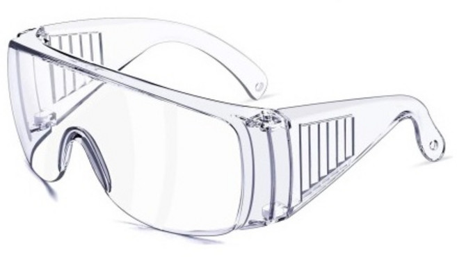 安全護目鏡 (1入) *不起霧/全包型/有戴眼鏡者可用*, 1個