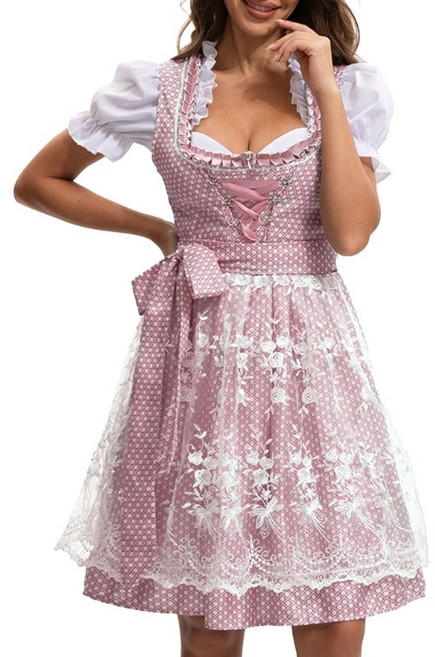 할로윈을 위한 여성 옥토버페스트 코스튬 독일 바이에른 맥주 축제 의상