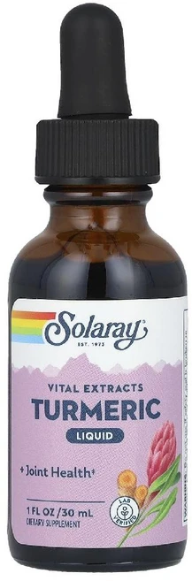 액상 바이탈 추출물 강황 1000mg 30ml(1fl oz) 솔라레이, 1개 - 쿠팡