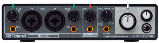 롤랜드 ROLAND Rubix 24 USB 오디오 인터페이스, 1개