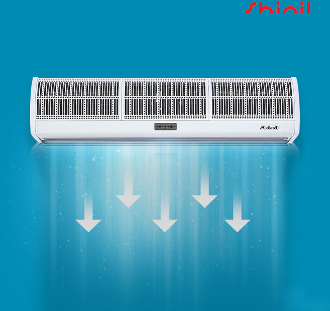 신일전자 업소용 에어커튼 원모터 출입구 현관 먼지 벌레 공기 차단 자동 센서 상가용 매장용, SAC-11000HS(100cm)