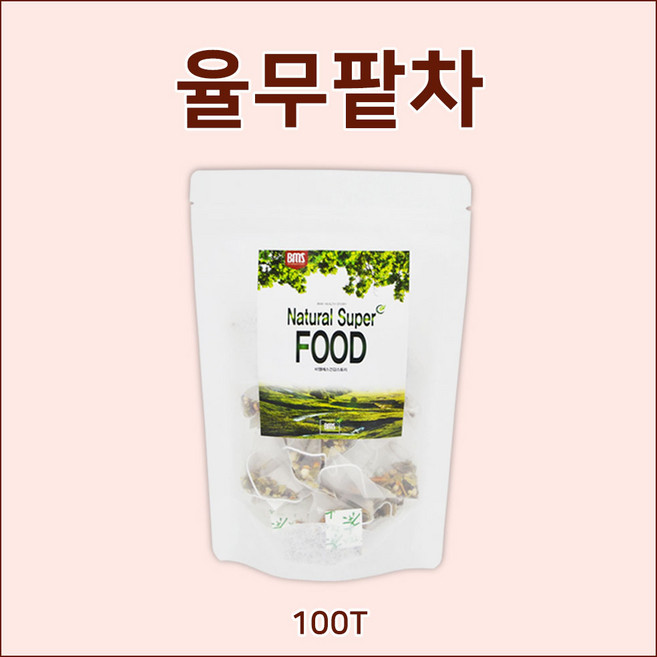 BMS 율무팥차 60티백 / 팥 율무 비트 감귤껍질 연잎 블랜딩차, 1개