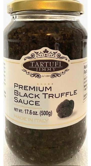 Tartufi Jimmy 프리미엄 블랙 트러플 소스, 1개, 500g
