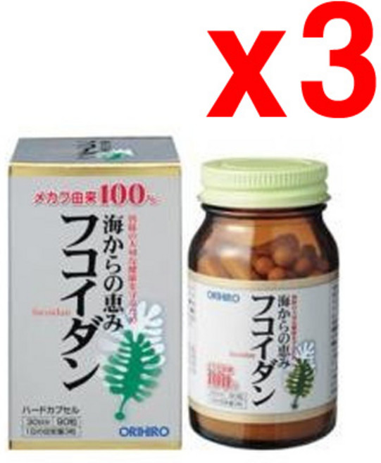 후코이단 90정 3개 일본건강식품 오리히로