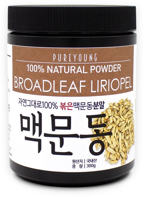 퓨어영 볶은 맥문동 분말, 1개, 300g