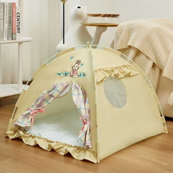 애견용품 강아지하우스 애완 동물 텐트 cat and dog universal cat, 토끼, 대형 애완동물 25kg, 1개