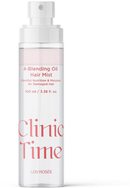 로브로제 클리닉타임 4-블렌딩오일 헤어 미스트 / 오일+에센스 2층구조 계면활성제 FREE, 1개, 100ml
