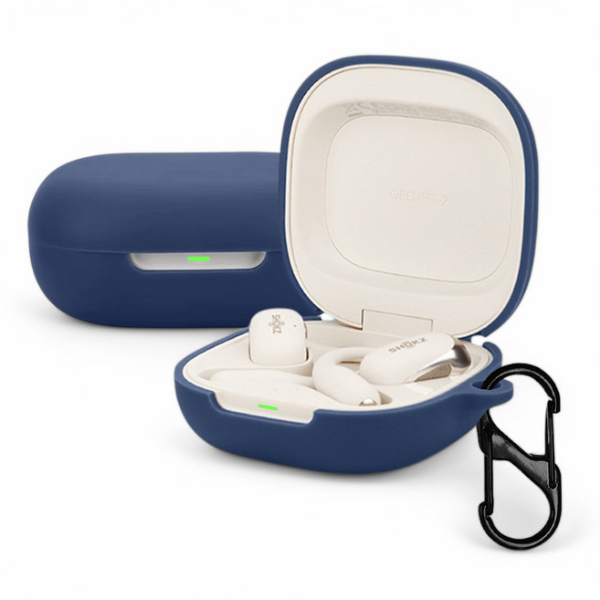 샥즈 오픈핏 2 컬러 하우징 케이스, 네이비, 1개