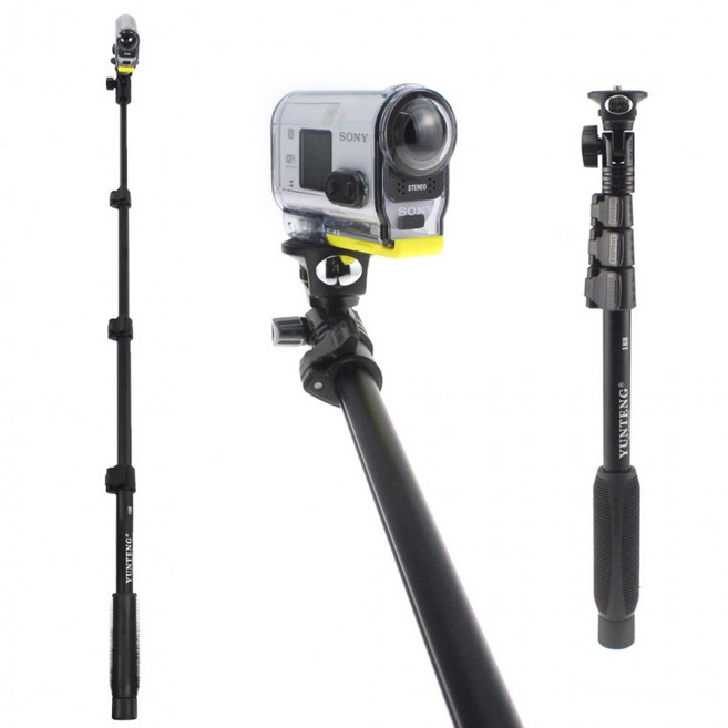 액션캠 소니 DSC-RX0 FDR-X3000 셀카봉 전용 모노포드, 상세페이지 참조, 1개