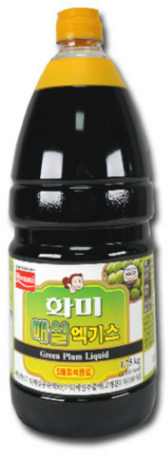 화미 매실 엑기스 5배, 1.75kg, 8개