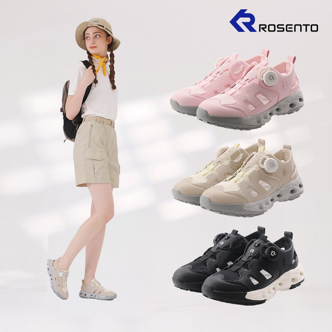 [로젠토] 26S/S 다이얼 썸머 여성용 아쿠아 트레킹 샌들 2604W