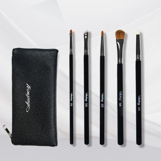 오드리 아이 메이크업 브러쉬 5종 세트, 오드리 아이브러쉬 5종 세트, 1개 - 쿠팡