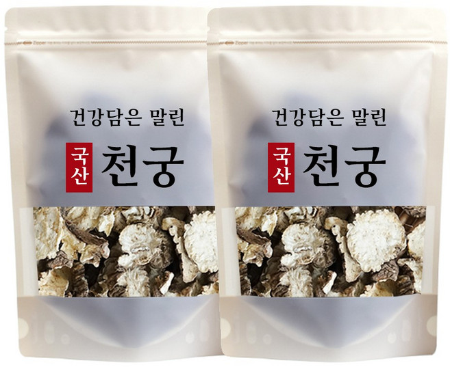 오늘약방 국산100% 특품 천궁, 2개, 500g