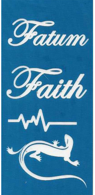 재사용 가능한 지워지는 셀프 헤나타투 도안A-01~12, 1개, A-12