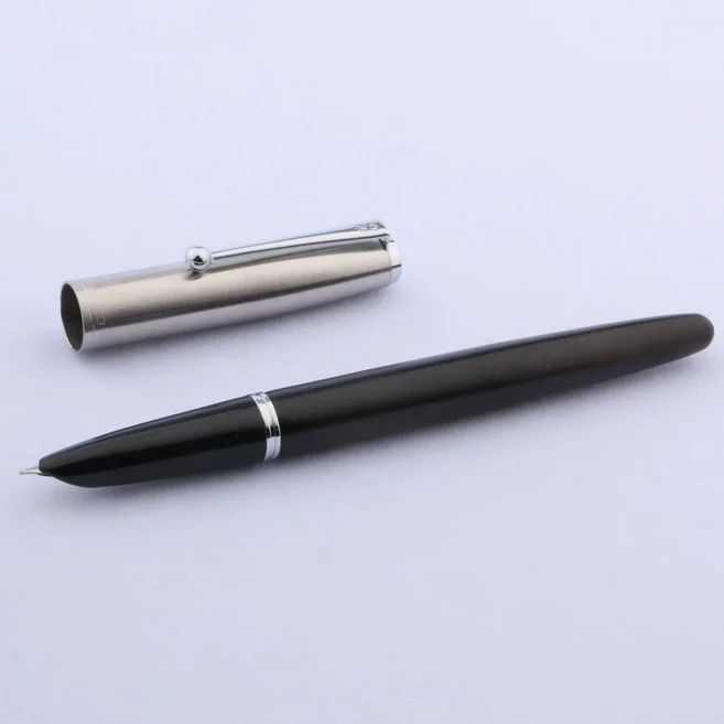 JINHAO 실버 선물 만년필 우드 컬러 패션 F NIB 문구 사무실 학교 용품 51-A, 04 A6