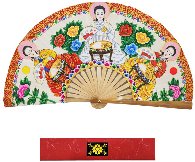 한양식 삼대신 부채 - 불사대신 대신할머니 이남, 1개